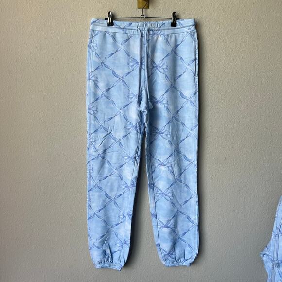 LoveShackFancy x Beach Riot Jenna Beaux Blue Tie Dye 2 Piece Set Size M - Picture 5 of 10